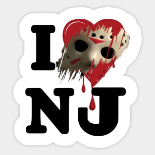 I Love New Jersey, Friday the 13th Sticker